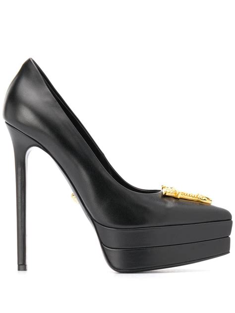 versace virtus high heels